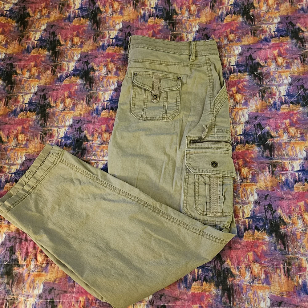 Women's Natural Reflections Cargo Pants Sz-8 - Picture 2 of 9